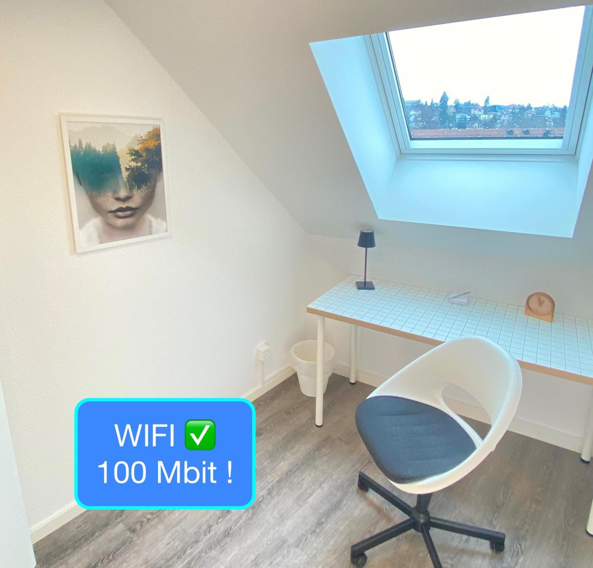 Ruhige, Neue Dachwohnung An Altstadt, Naehe Messe St. Gallen Kültér fotó