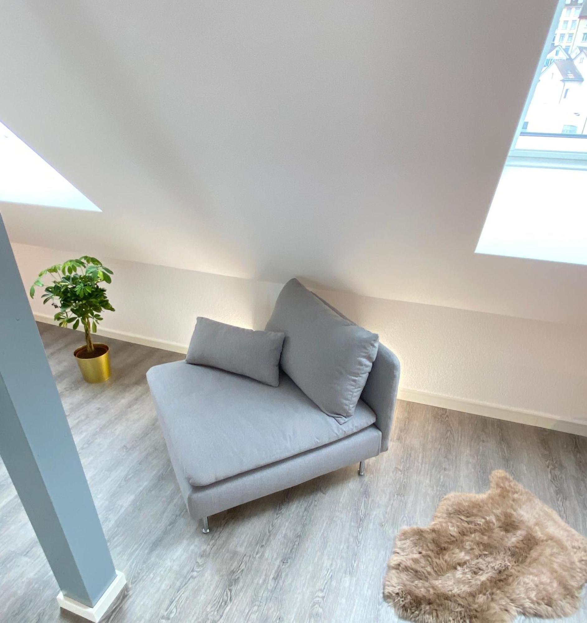 Ruhige, Neue Dachwohnung An Altstadt, Naehe Messe St. Gallen Kültér fotó